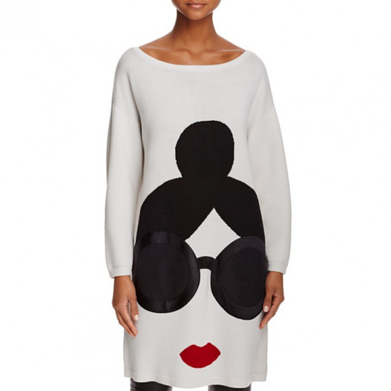 Alice + Olivia Stace Face Sweater Dress - Day - Dresses - Clothing